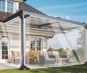 Motorlu Şeffaf Branda