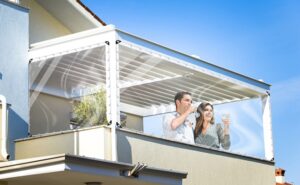 Şeffaf Branda Konforu Balkon Keyfi