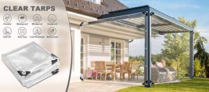 Su Geçirmez Şeffaf Branda